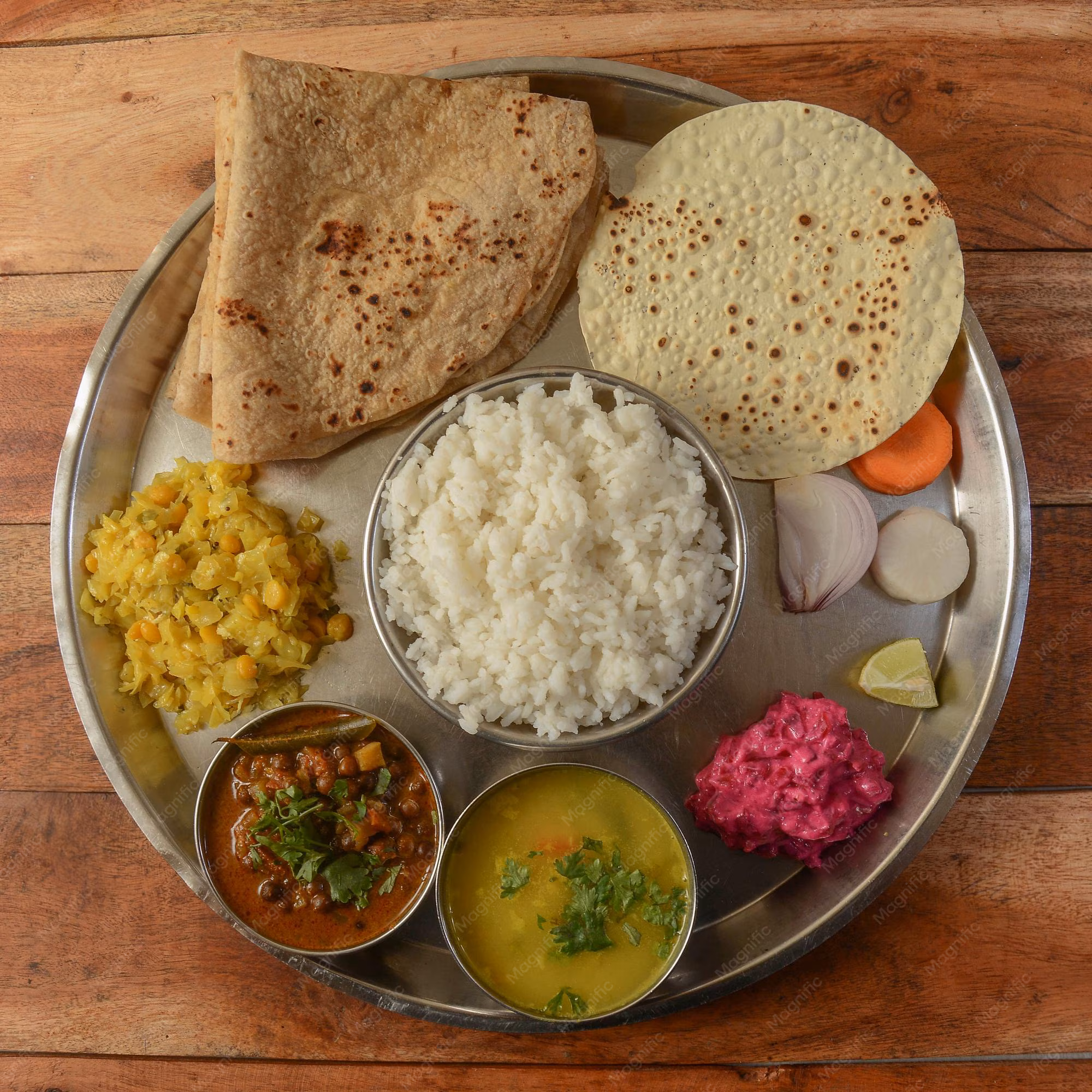 Regular Veg Thali